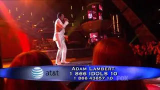 Adam Lambert   Top 5   Feeling Good Rat Pack Night04 28 09