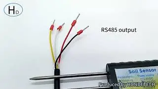 soil 4 in 1 sensor Moisture Temperature EC and Salinity
