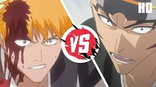 Ичиго против Рэндзи Абараи - Полный бой {Full HD}