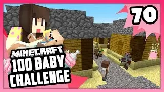 BUILDING NEW VILLAGE! - Minecraft: 100 Baby Challenge - EP 70