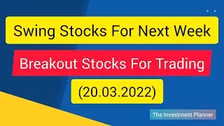 Best Swing Stocks For Next Week || Breakout Stocks For Next Week