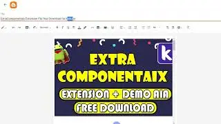 ExtraComponentaix Extension File free for Kodular