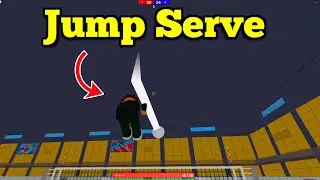 How to Jump Serve in Volleyball 4.2 Roblox