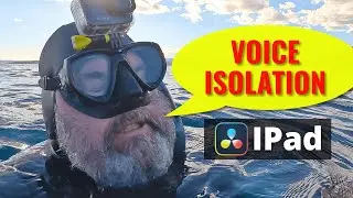 Besserer TON von SPRACH-AUFNAHMEN durch VOICE ISOLATION | DaVinci Resolve Studio IPad - KI