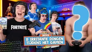 8 IRRITANTE DINGEN TIJDENS HET GAMEN! - Addo & Nick Comedy Sketch