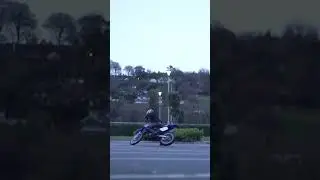 Drifting on a Yamaha DT125 #shorts