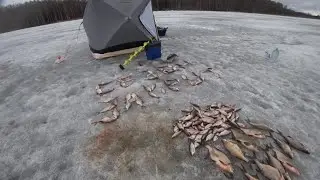 Лед отошёл от берега/Удачное закрытие сезона! Яуза база Старо-Устиново!