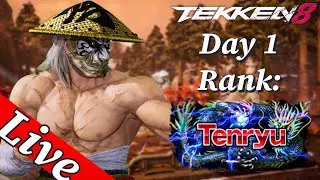 [Tekken 8] Rising The Ranks! - Heihachi Ranked Matches (Day 1)