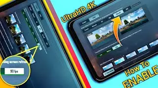 How To Enable Real 90 FPS in PUBGM 1.7.0 & BGMI 1.7.0 With Proof 2021 🤑🔥 Enable UltraHD 4K Graphics🔥