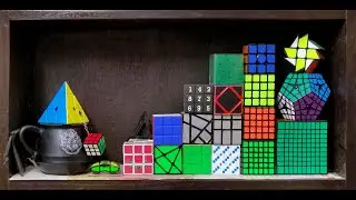 Solving every cube in my collection