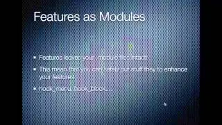Drupal: Context & Features modules (DrupalCamp LA 2010)