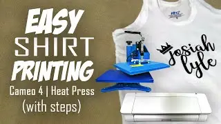 Heat Transfer Vinyl Printing Business (with Cameo 4)