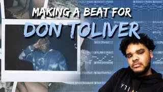 HOW TO MAKE BEATS FROM SCRATCH FOR DON TOLIVER AND TRAVIS SCOTT | FL Studio Tutorial