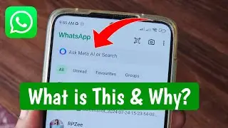 What is WhatsApp Ask Meta AI or Search and Why Showing in WhatsApp Search Ask Meta AI or Search