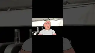 мем Скала поднимает бровь, 2D анимация 