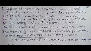 example linear function