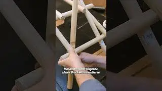 Bauen Sie sich einen Kreis im Stil von Leonardo da Vinci #holzbearbeitung #diy #woodworking