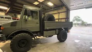 Unimog U1300L Cold Start