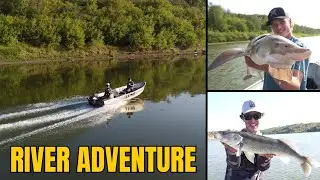 Crazy Walleye Action!! | Exploring the North Saskatchewan River