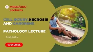 Cell Injury, Necrosis and Gangrene Pathology lecture MBBS BDS Second year