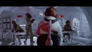It's a trap - Star Wars Return Of The Jedi Death Star Approach