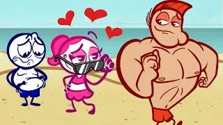 Pencilmate Can't Compete! | Animated Cartoons Characters | Animated Short Films