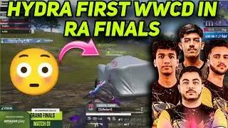 HYDRA 🐉 FIRST MATCH WWCD IN RA FINALS BGMI ✅