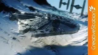 Millennium Falcon /Star Wars/- 3D Speed art (