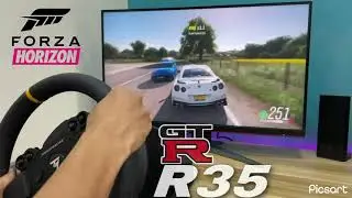 GTR R35 - Forza Horizon 4 - Xbox Series + Thrustmaster TX gameplay