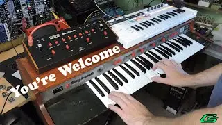 The Solina Comparison Nobody Asked For [ARP Behringer Synth Face Off]