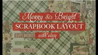 Merry & Bright Christmas Layout