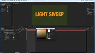 How to Create a Light Sweep