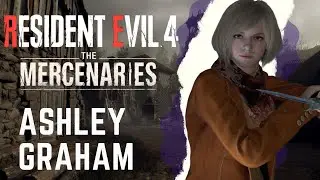 Resident Evil 4 Remake Ashley Graham  S++ Mercenaries (Castle)