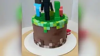 Торт MINECRAFT