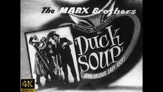 Duck Soup (1933) Reissue Teaser Snipe [4K] [FTD-1496]