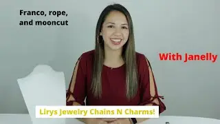 Thin Gold Chains and Paired Charms with Janelly