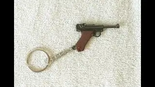Luger P08 key ring Unboxing