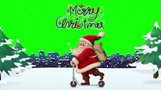 Christmas Animation Green Screen | Free Green Screen |Green Screen Video Christmas Celebration