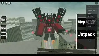 Roblox Skibidi Toilet   - TV Man  -  Speaker Man (Simplified Toilet Roleplay)