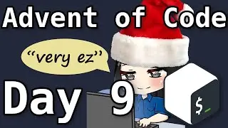 bash trick they DONT want you to know | Advent of Code in BASH (Day 9)