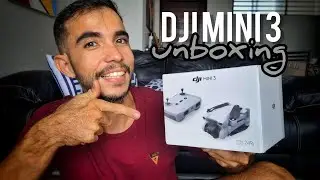 UNBOXING DJI MINI 3 (primeiro drone)
