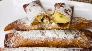 TURON WITH POWDERED MILK (Simple recipe, pwede nyo gayahin sa bahay) #FTallday