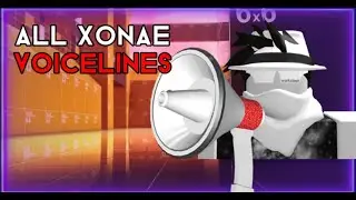 ALL VOICELINES FROM XONAES ANNOUNCER! (Roblox Arsenal)