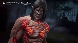 Attack Titan Eren Yeager as The Trapper - Dead By Daylight Mobile x Attack on Titan Collab