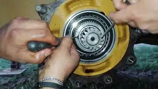 Cat 434E Aks İstavroz değişimi/1