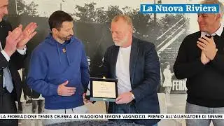 San Benedetto, la Federazione Tennis premia Simone Vagnozzi al Maggioni