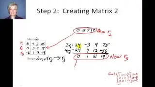 Solve Matrix with Gauss Jordan