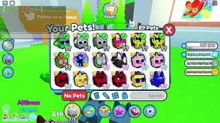 Dominus Egg opening with @breezyrblx  in Pet Simulator X