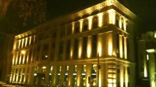 LED facade lighting -- LUKSE Shopping Mall, Novosibirsk, Russia