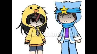 – «Леон» и «Сенди» – meme. – Эд/Херейд – Gacha Life